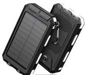 Power Bank Portable Charger Solar - 8000mAh