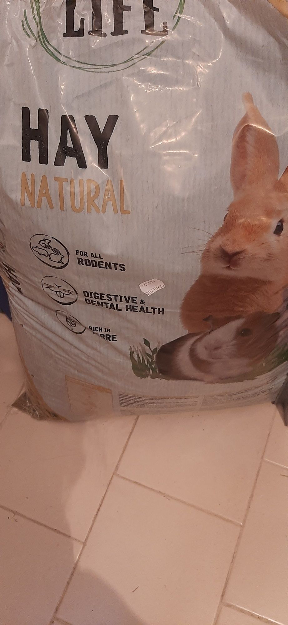 Feno para animais