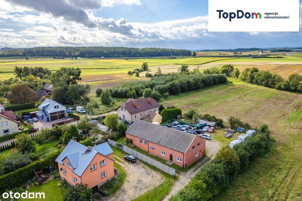 Warsztat na dużej działce - Kleszczewko.