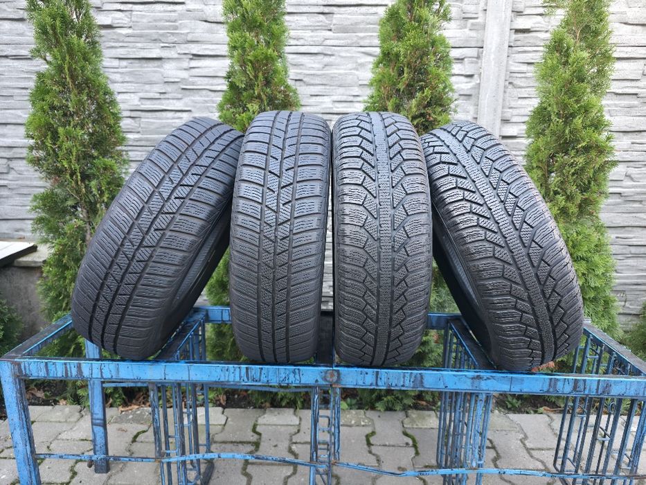 4szt zima 185/65-15 2x Semperit 7mm + 2x Barum 6.5mm