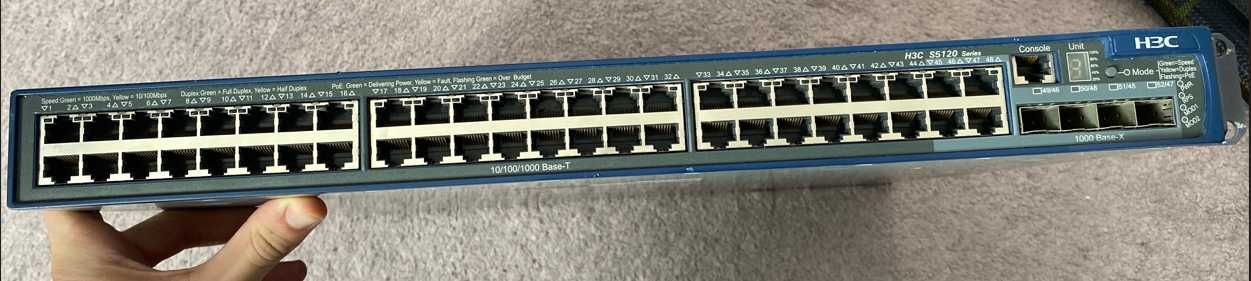 ethernet switch H3C S5120-52C-PWR-EI, 48P