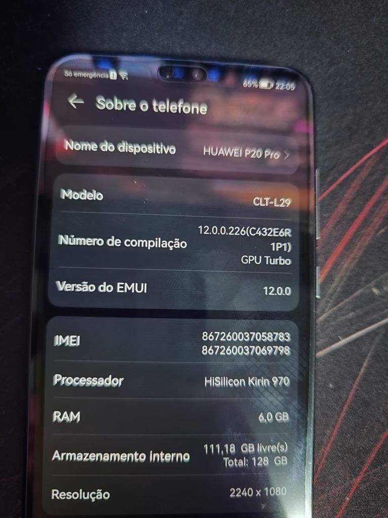 VENDO Huawei p20 pro IMPECÁVEL