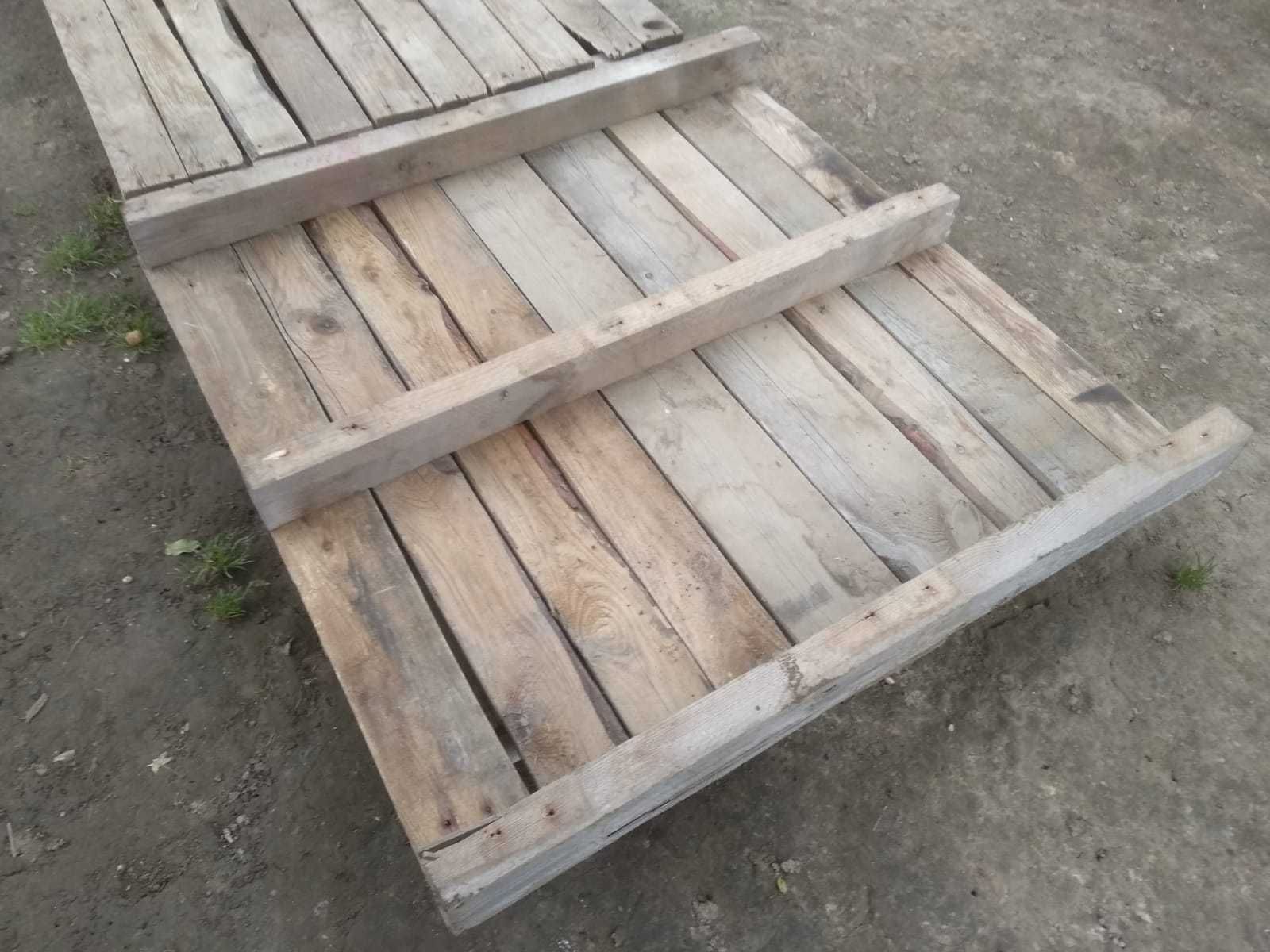 Palety 100 x 100 cm pełne deskowanie podest taras transport płot