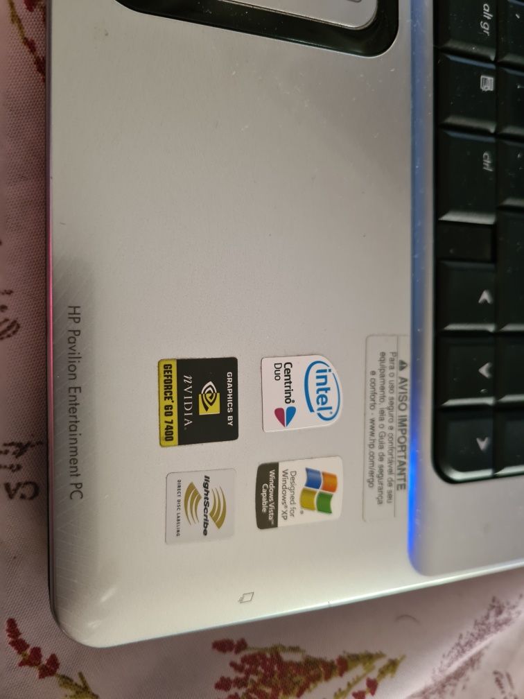 Portatil hp pavilion dv6000 como novo