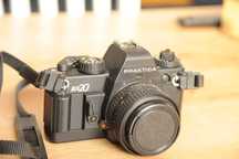 Praktica BX20 + ob. 1,8/50- sprawny, jak nowy