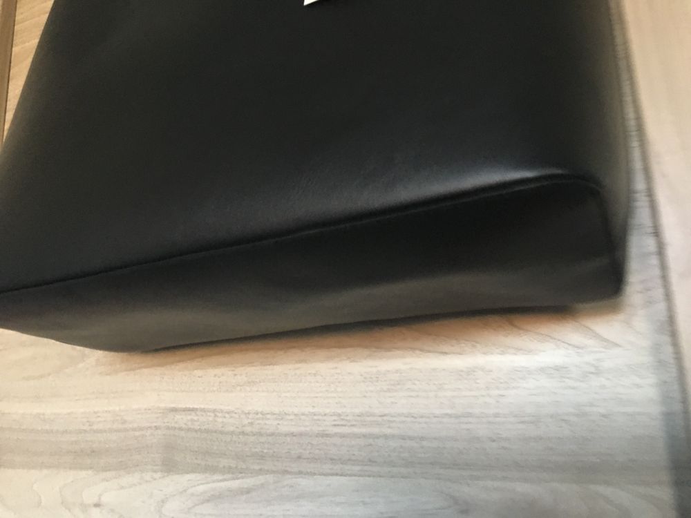 Czarna torba torebka shopper H&M Divided