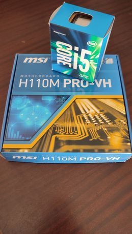I5-6400 Motherboard MSI H110M