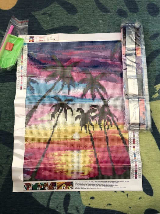 Kit diamond painting novo