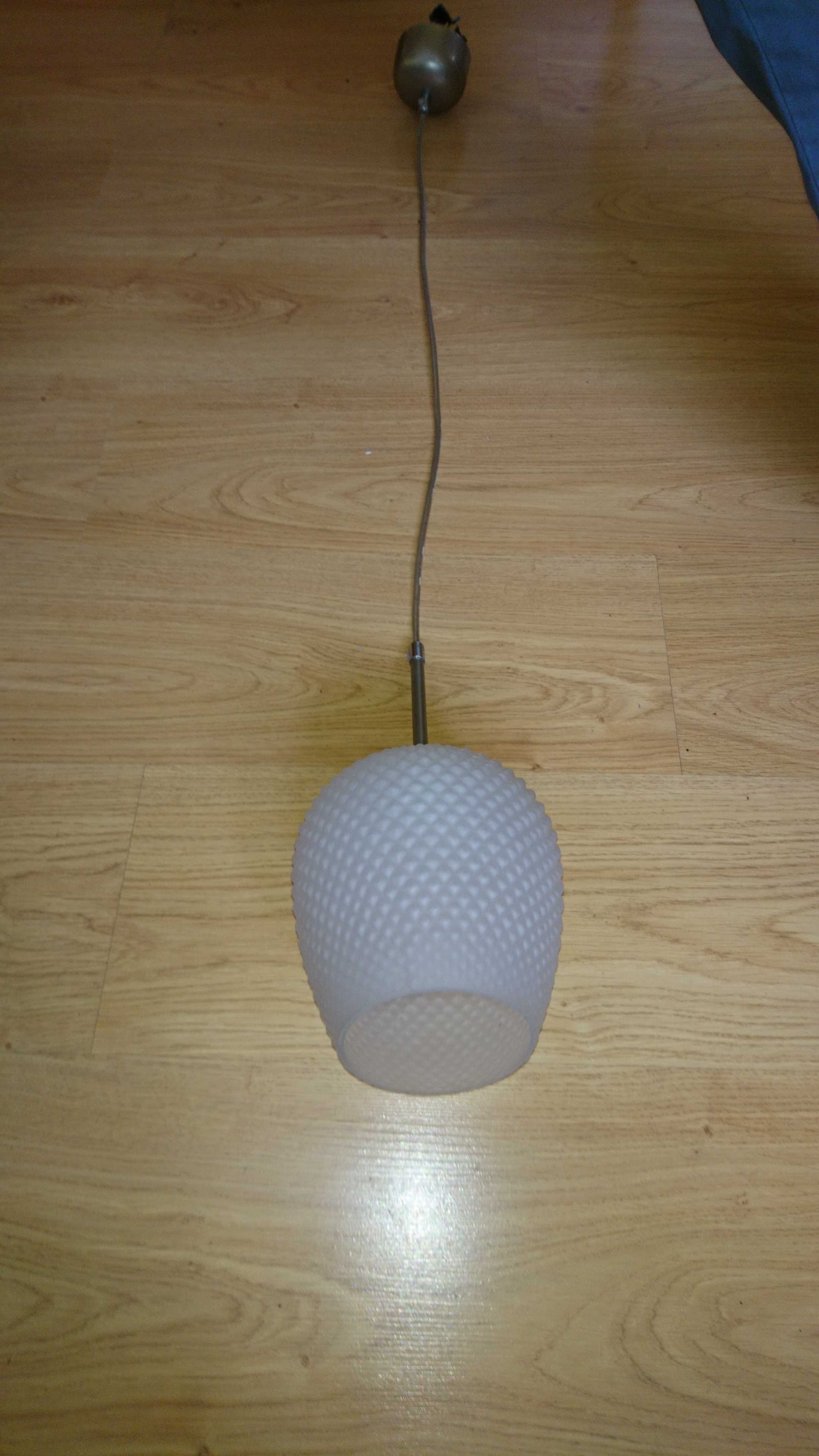 Lampa wisząca biała