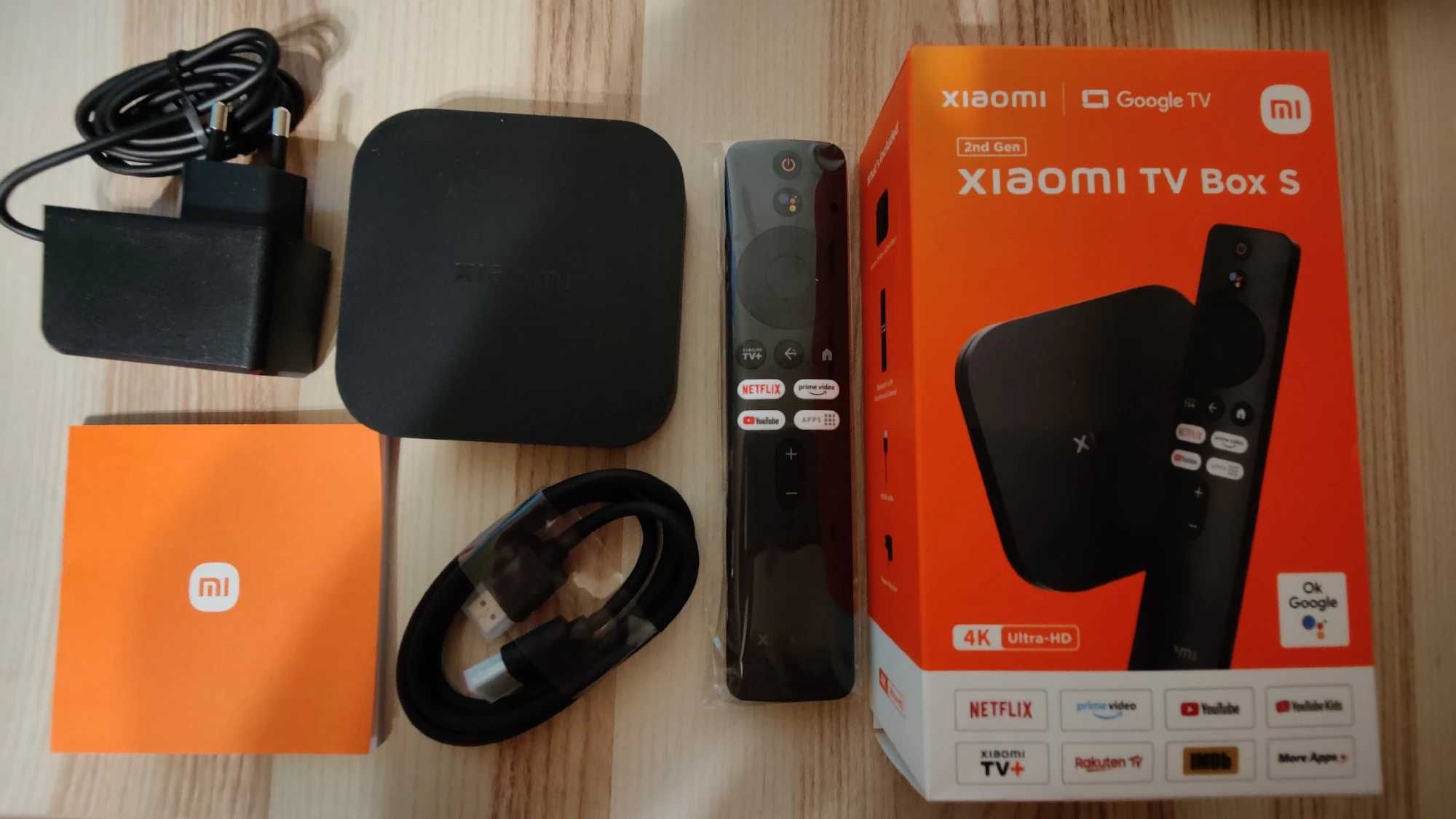 НОВИНКА SmartTV Xiaomi Mi Box S 4K 2nd Gen (MDZ-28-AA) медиаплеер 2023