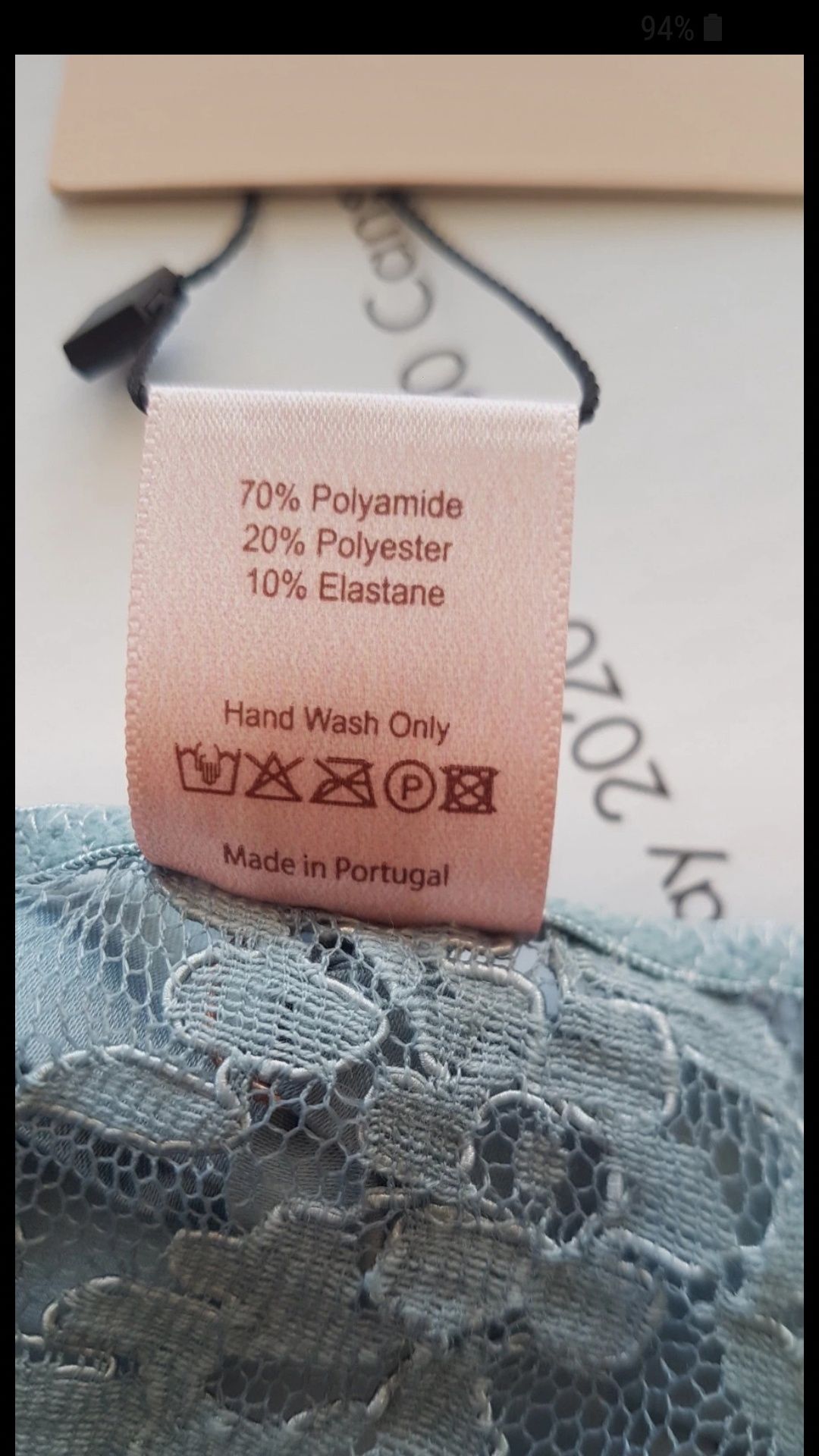 Coco De Mer Viola Thong London stringi majtki XS koronkowe