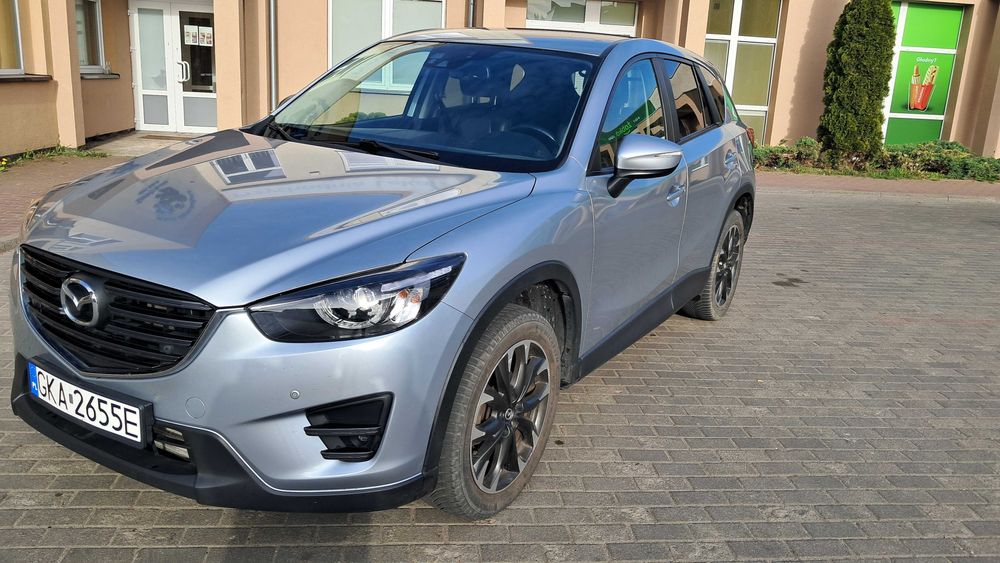 Mazda CX-5 2.2 AWD Sports-Line bogata wersja, niski przebieg, zadbana