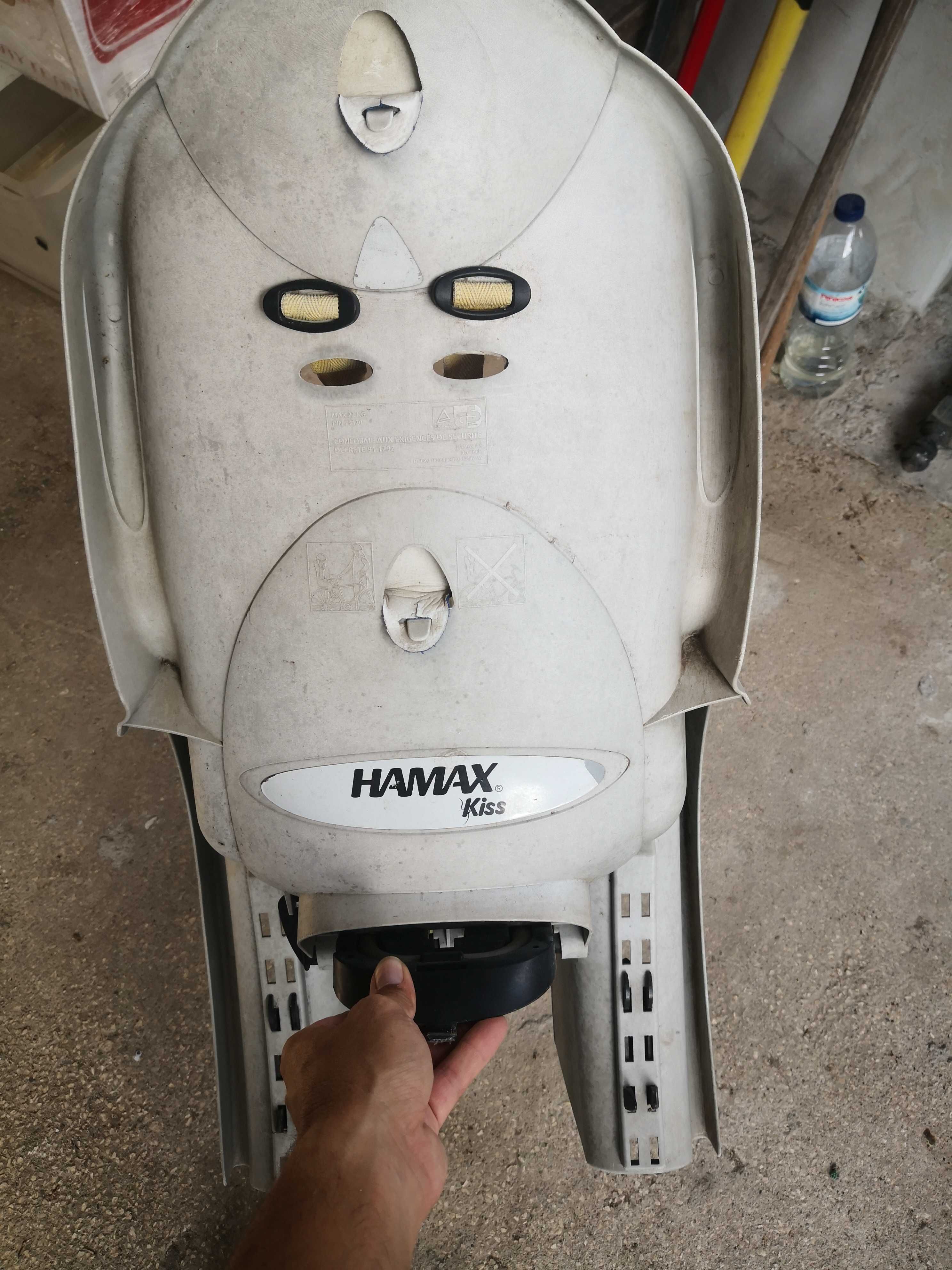 Cadeira transporte criança em bicicleta