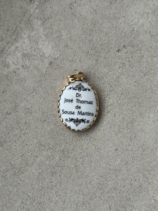 Pendente em ouro português de 19,2kts