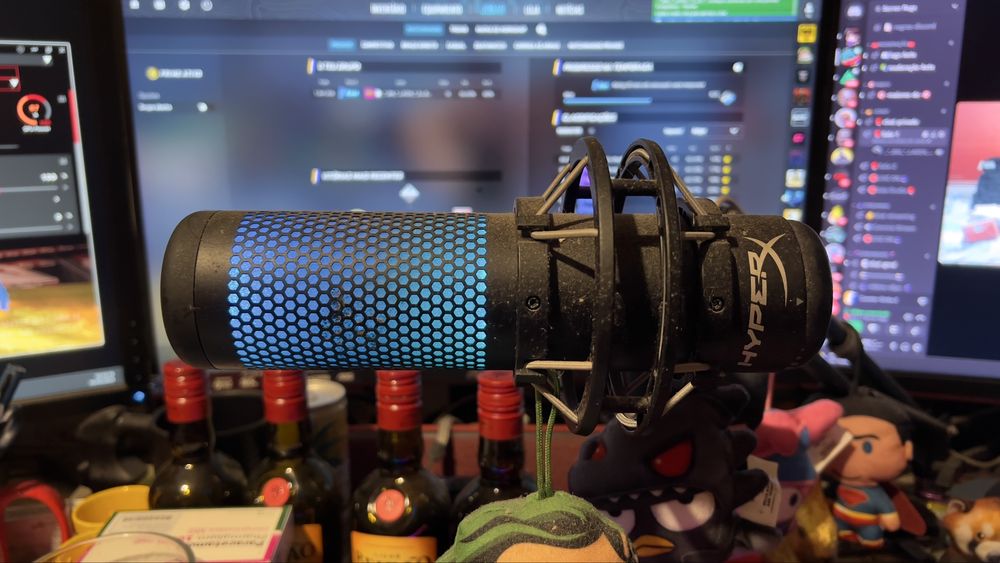 Microfone hyperx quadquest s rgb