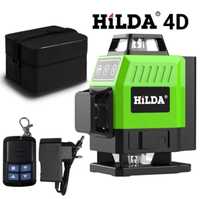 Hilda4D 16 линий лазерный уровень нивелир зелёный луч