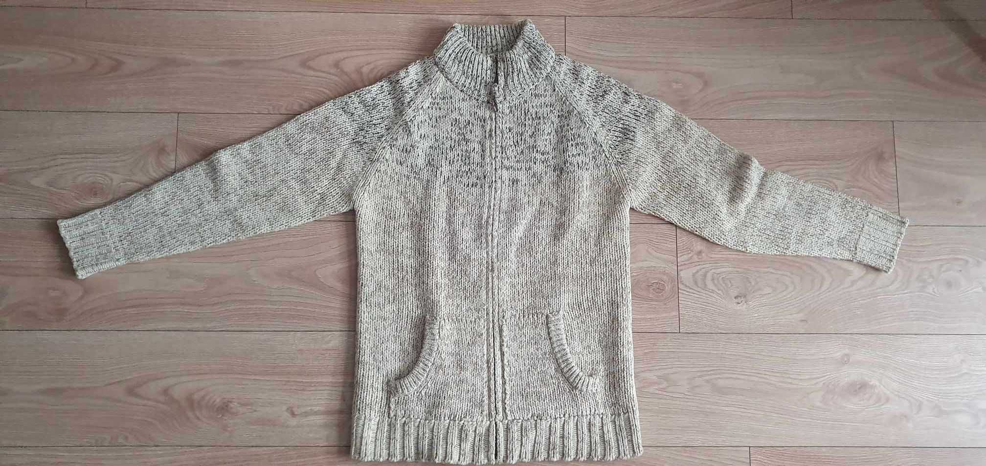 Męski Kardigan/Sweter na Zamek