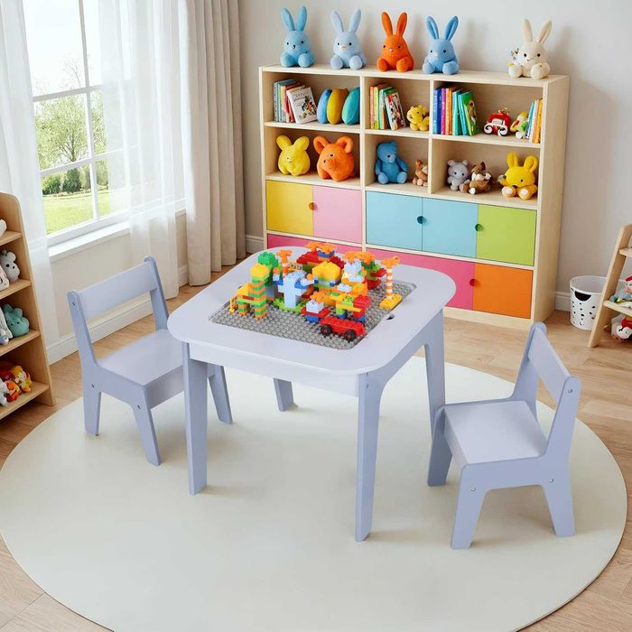 Nowy stolik dziecięcy / krzesło / 2szt / stół drewniany  meble !N146!