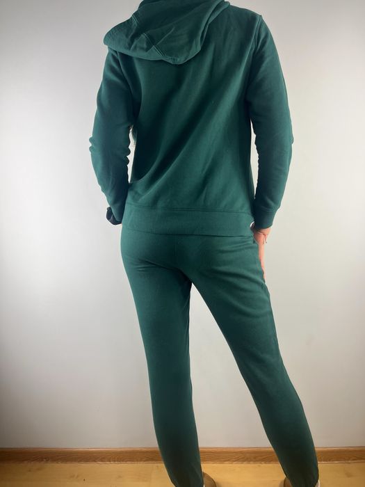 Butelkowa zielen komplet zestaw bluza spodnie GAP rozmiar XS