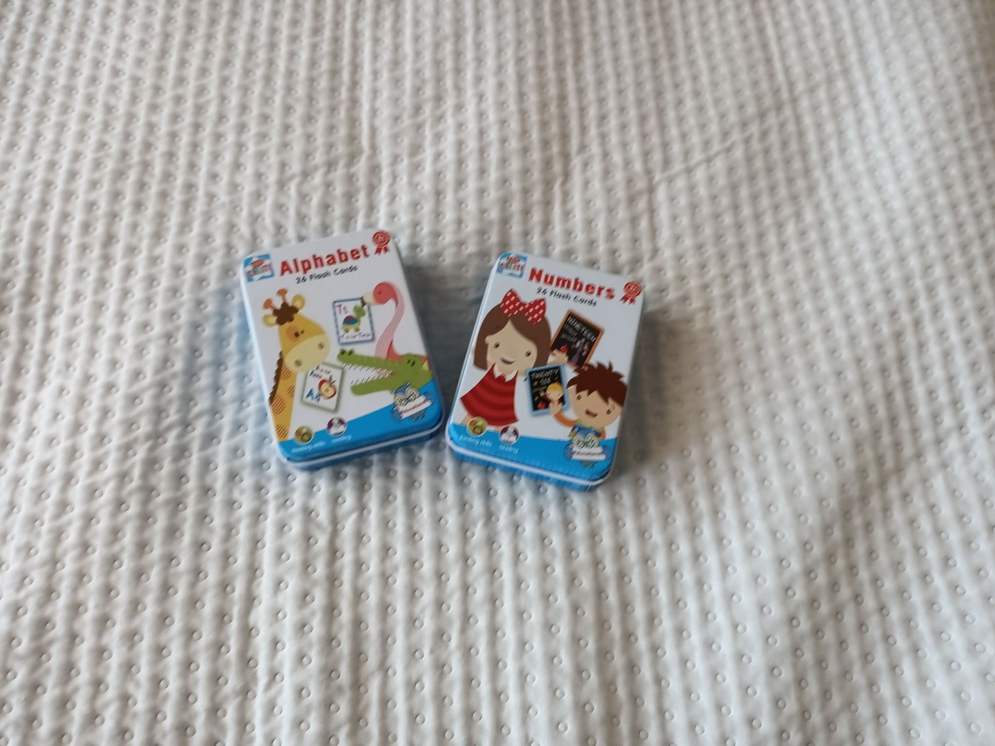 Karty alfabet i cyfry po angielsku