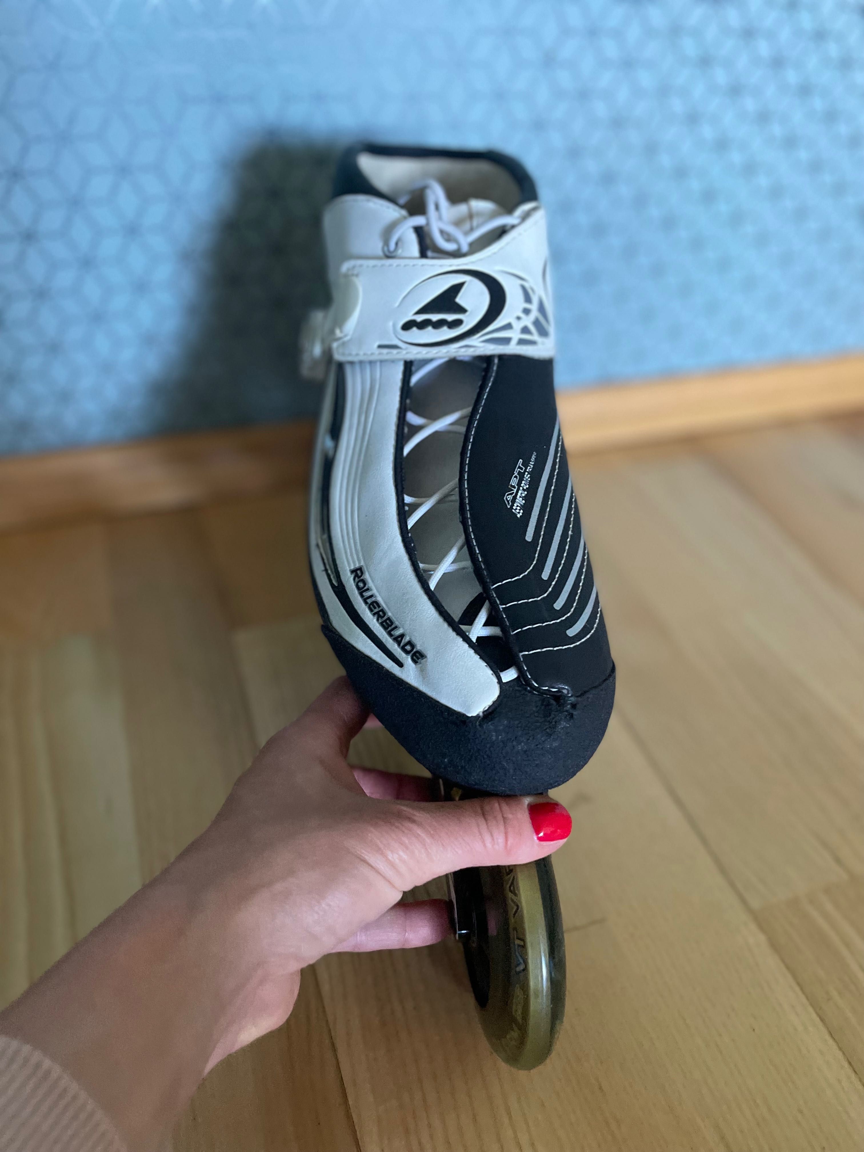 Rollerblade RACEMACHINE PLATINUM rozm 47 / 31 cm i kolka MPC FIRM EX