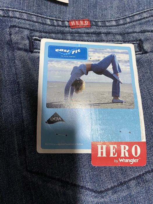 Spodnie damskie jeans 32/33 pas 86 cm komplet 2 pary Wrangler nowe