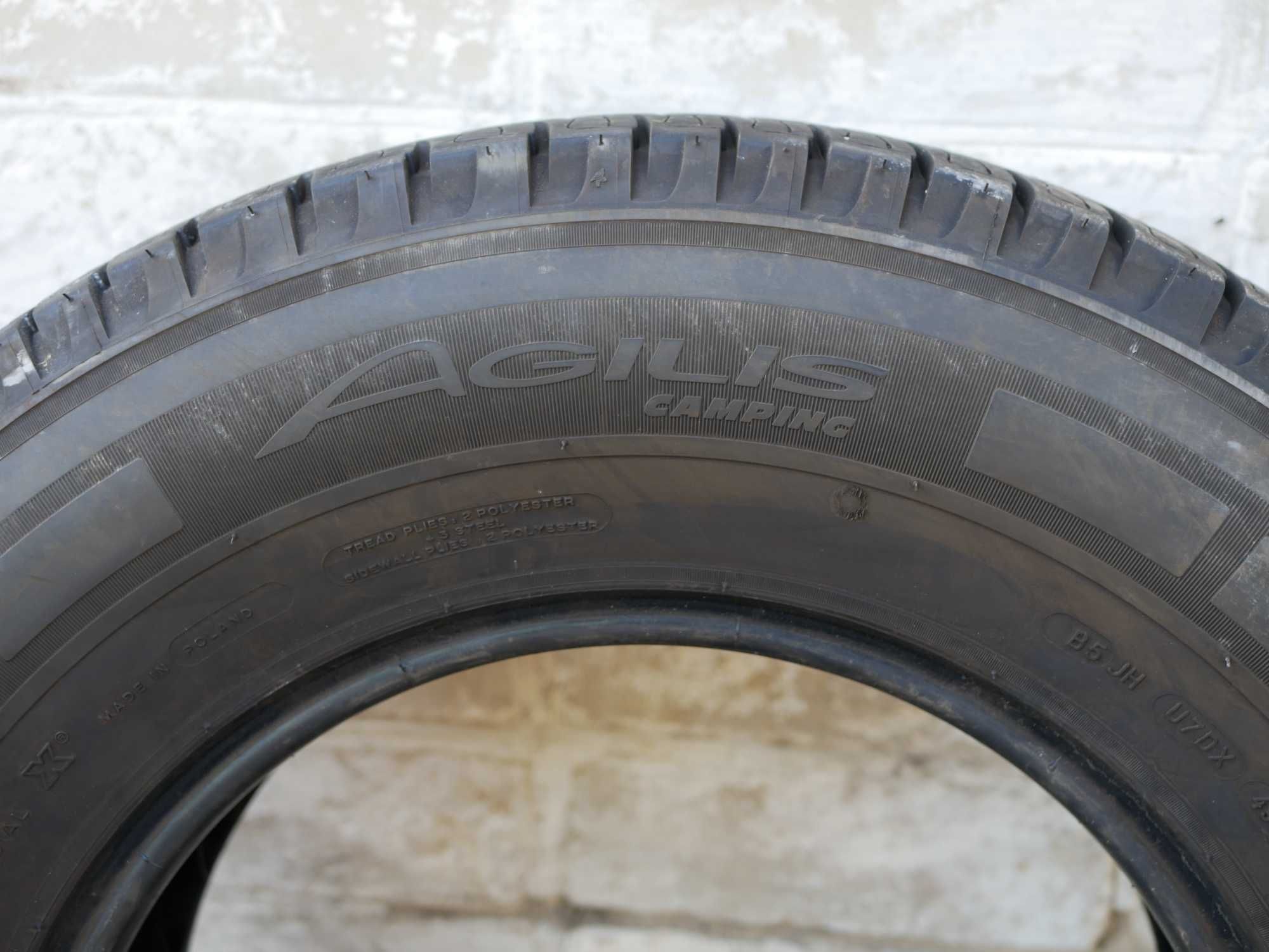 Шини всесезонні посиленні Michelin Agilis Camping 225/75 R16 CP 116Q