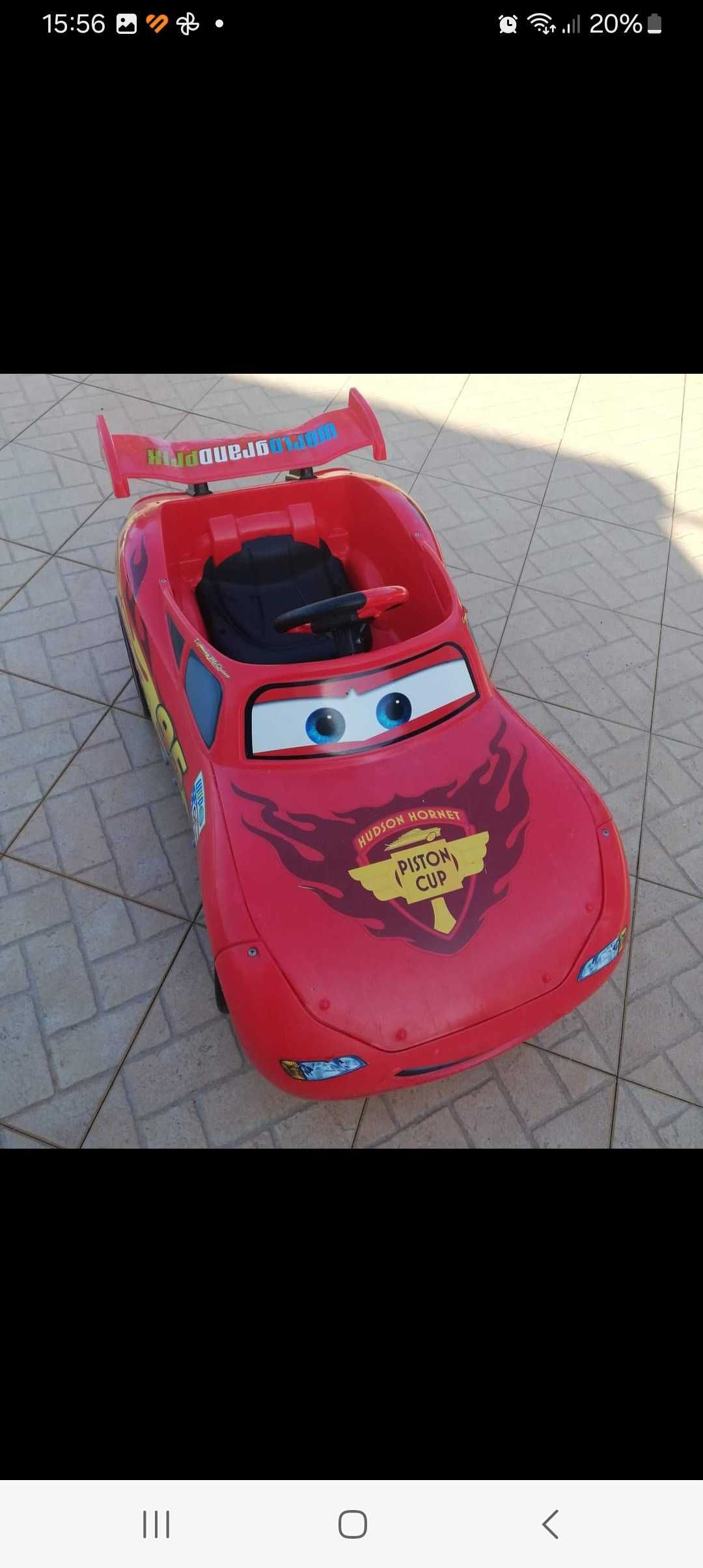 Carro a bateria Faísca Mcqueen