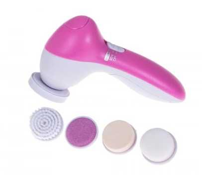 Szczoteczka do mycia twarzy peeling 5w1 masażer