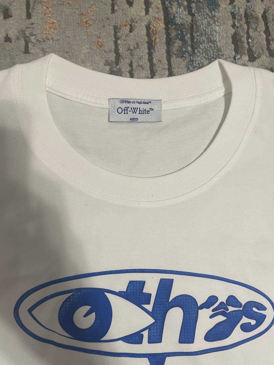 Футболка OFF-WHITE X NIKE L / OFF-WHITE T-shirt /  офф вайт футболка