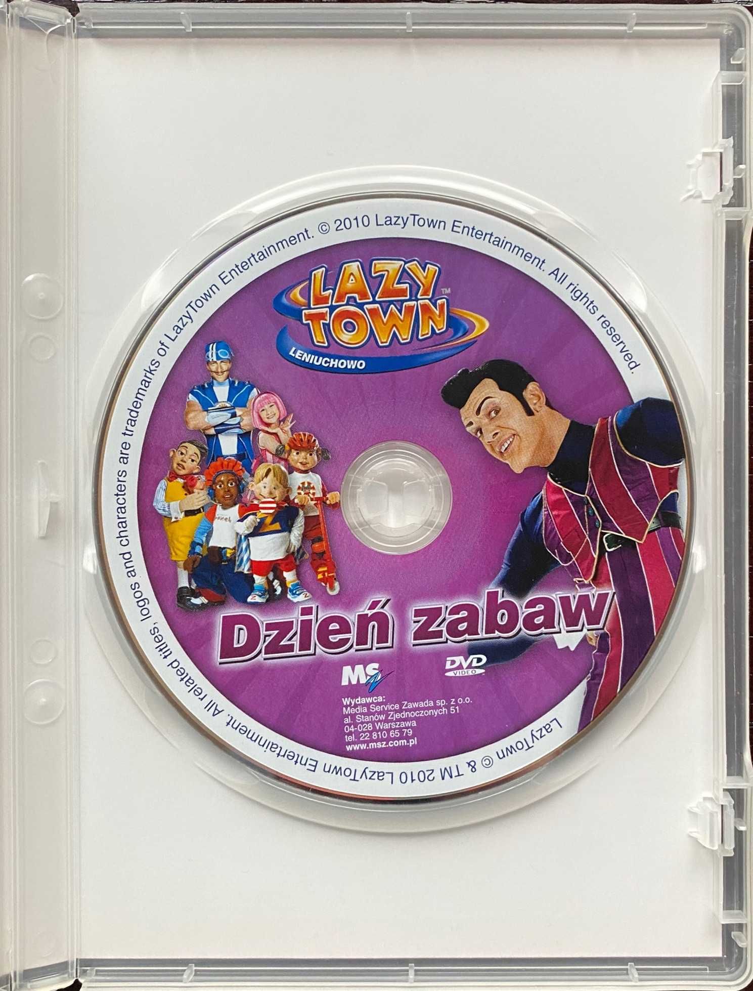 Film DVD Lazy Town Leniuchowo 3 FILMOWE PRZYGODY Dzień zabaw