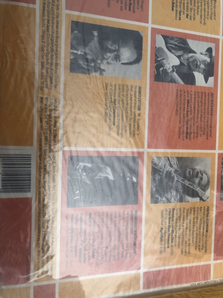 LP Genuine Houserockin ALIGATOR 1986 SRV Collins 1прес sealed stick