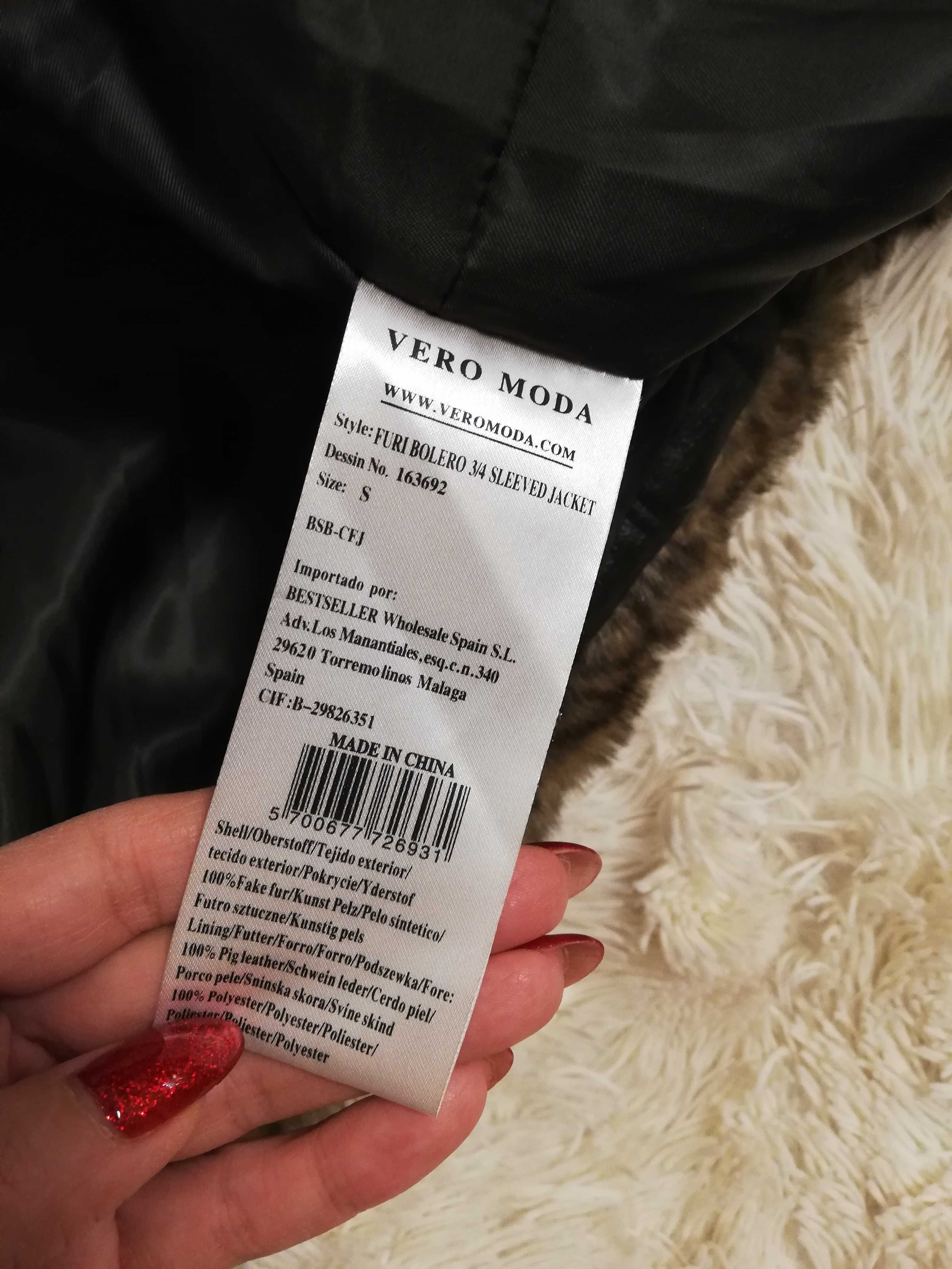 futerko VERO MODA S 36 futro s Vero Moda 36 skóra