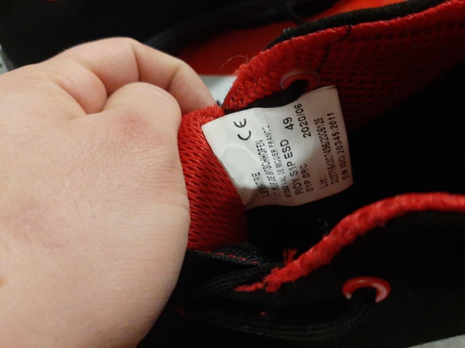 Buty robocze z noskami