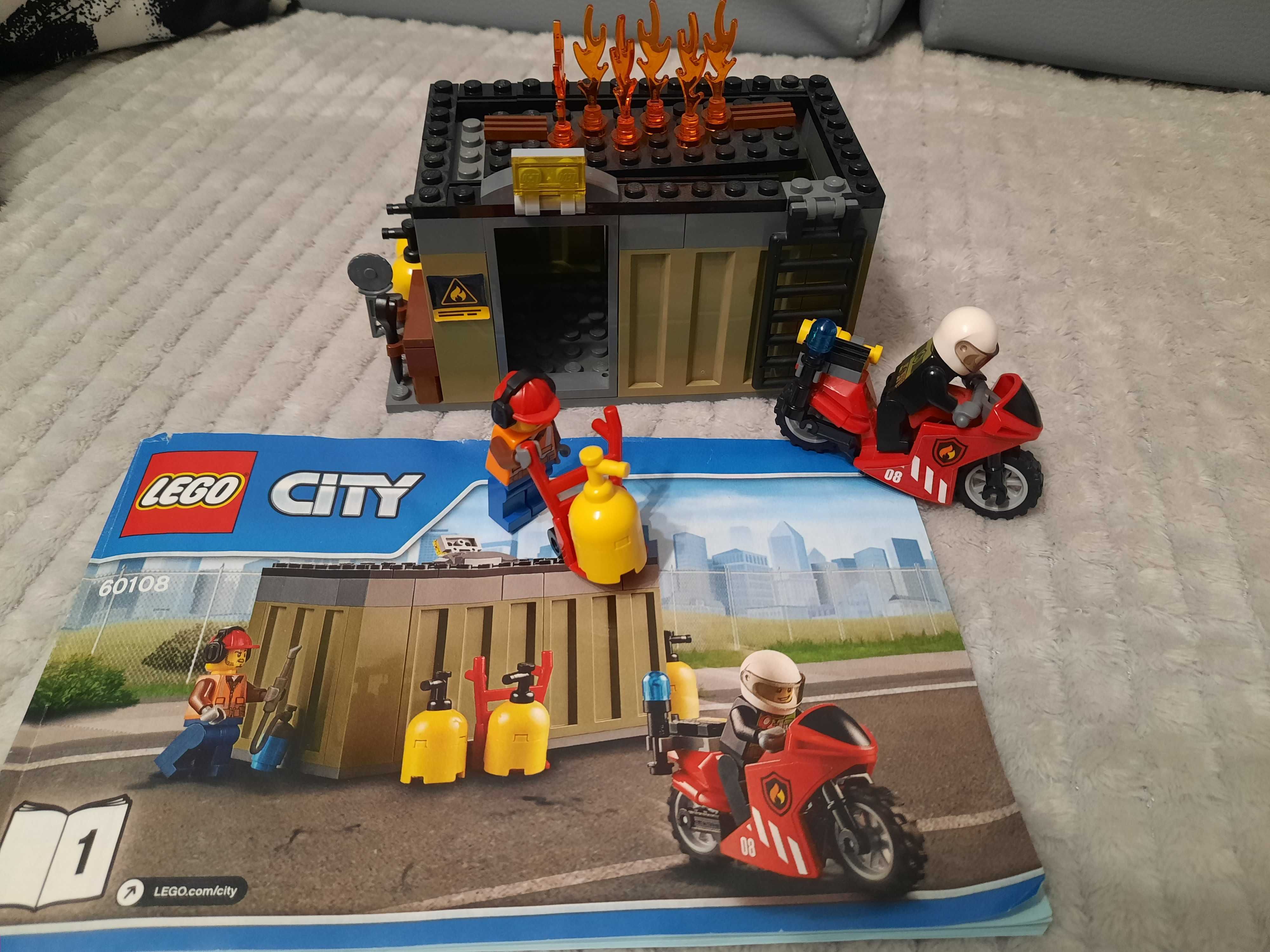 Lego  60108 city helikopter strazacki