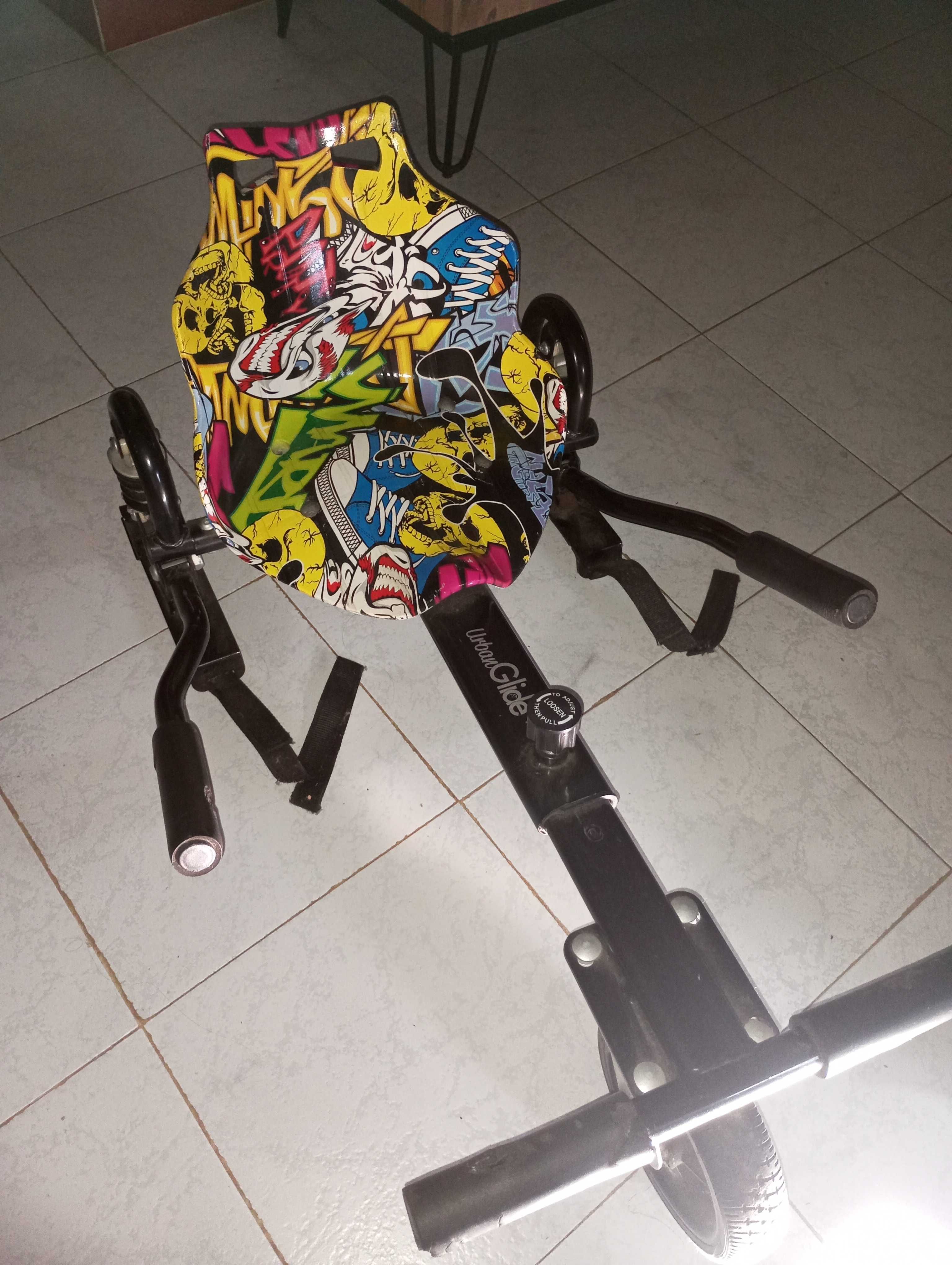 Hoverboard Urban glide e cadeira kart pouco usado