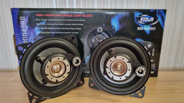 Автоколонки 10см 270w boschmann car audio динаміки в авто