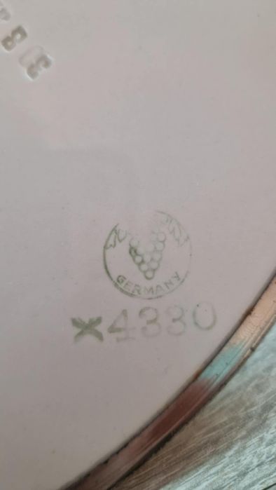 Kolekcjonerska Taca z Ceramiki Niemieckiej  lat 60. !!!