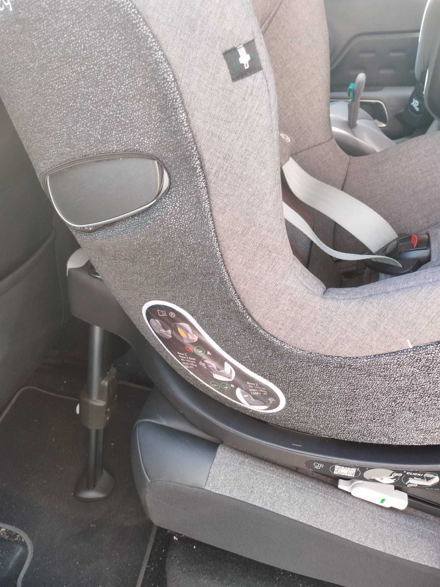 Cadeira Cybex Sirona Z i-Size Soho Grey Plus + Base Z One