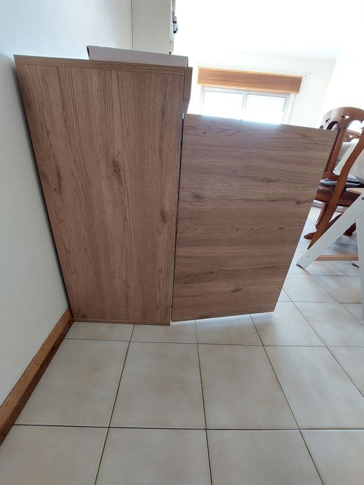 Aparador, carvalho rústico+preto