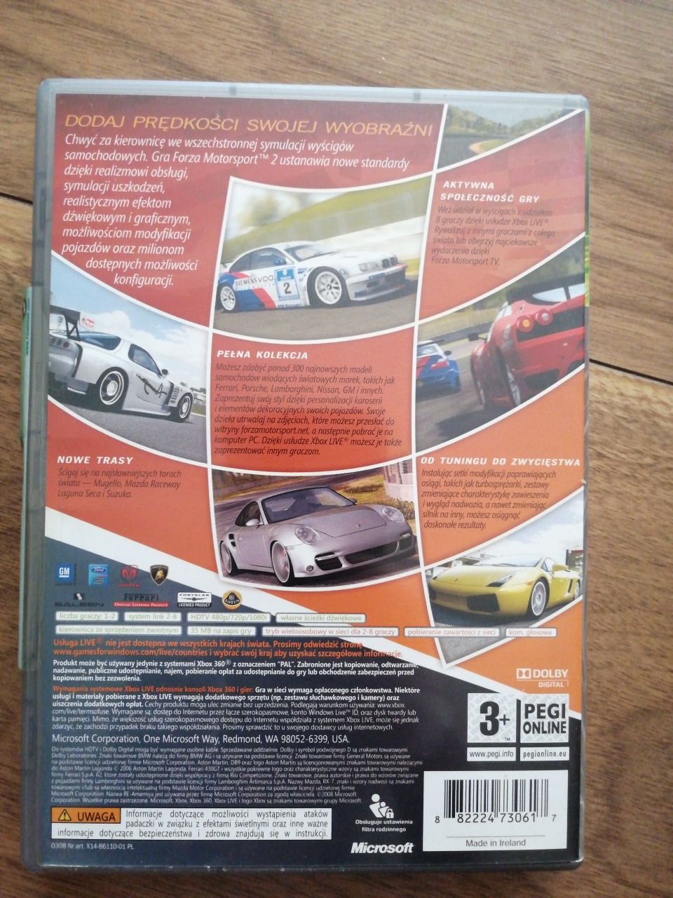 Gra xbox 360 Forza 2