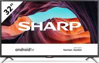 Знижка! Телевізор 32 дюйми Sharp LC-32Bi6E (AndroidTV Bluetooth T2/S2)