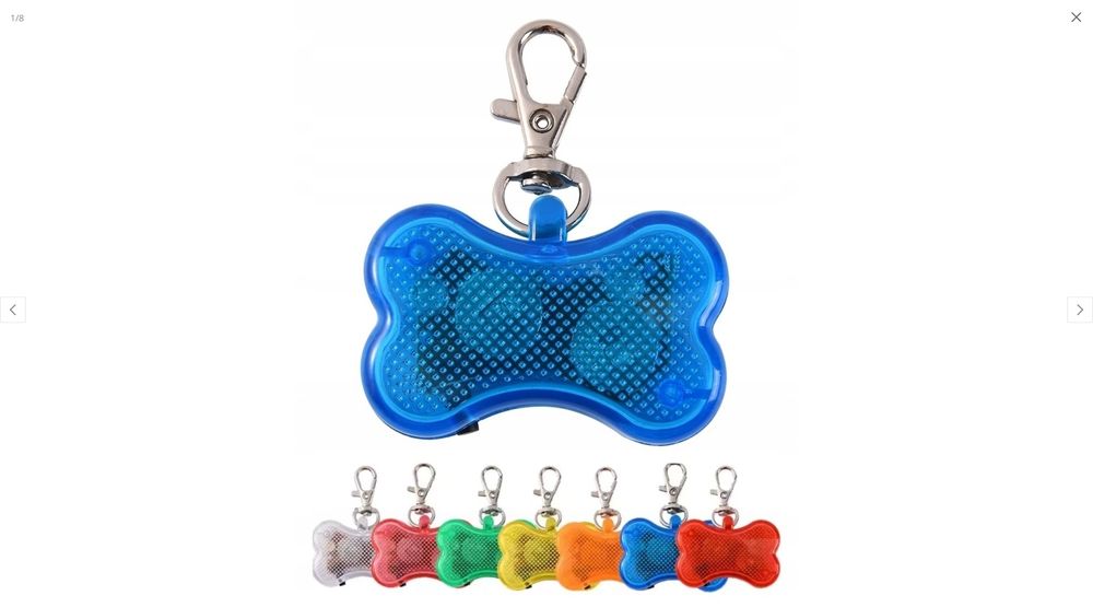 Nunbell zawieszka LED do obroży dla psa - żółta

ZASILANIE