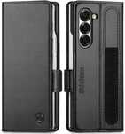 SHIELDON naturalne etui skórzane z klapką do Samsung Galaxy Z Fold6