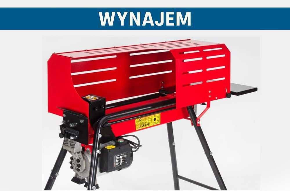 Wynajmę wynajem hydrauliczna ŁUPARKA DO DREWNA NAC 7T