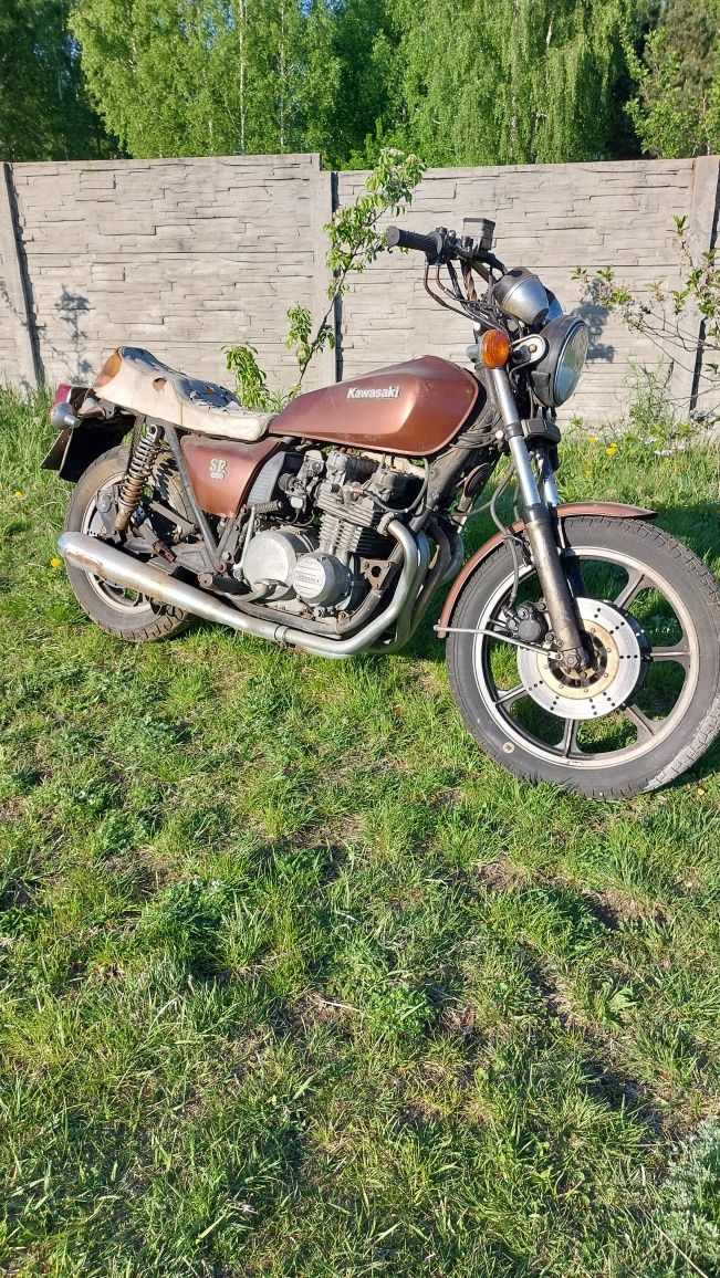 Kawasaki SR 650 - Oldtimer do odrestaurowania