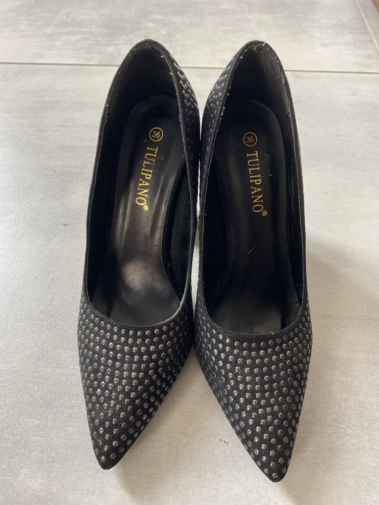Buty damskie na obcasie