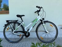 Rower PEGASUS - koła 28, alu, Nexus 8biegów, 2x amor, prądnica w kole