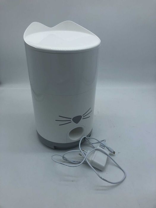 Catit Pixi Smart Futterautomat dla kotów z aplikacją WiFi białoszary