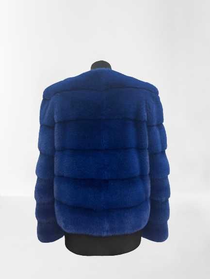 Kurtka grzbiety norcze electric blue